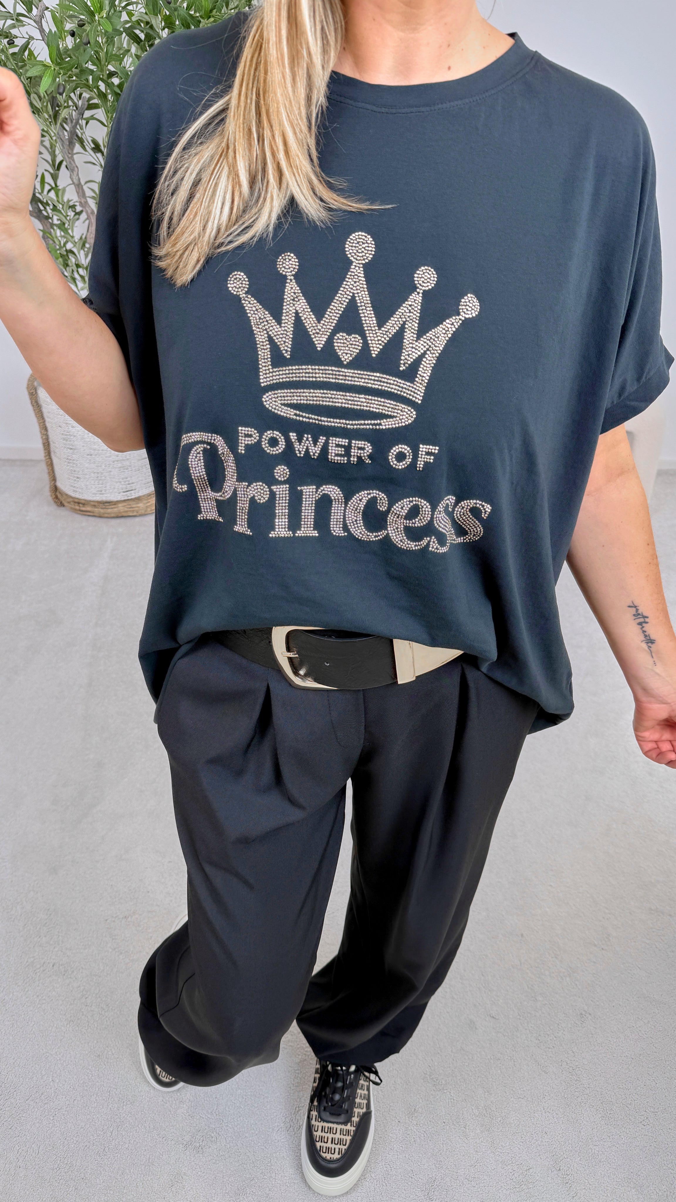 T-Shirt Power of Princess Glam (2 Farben)