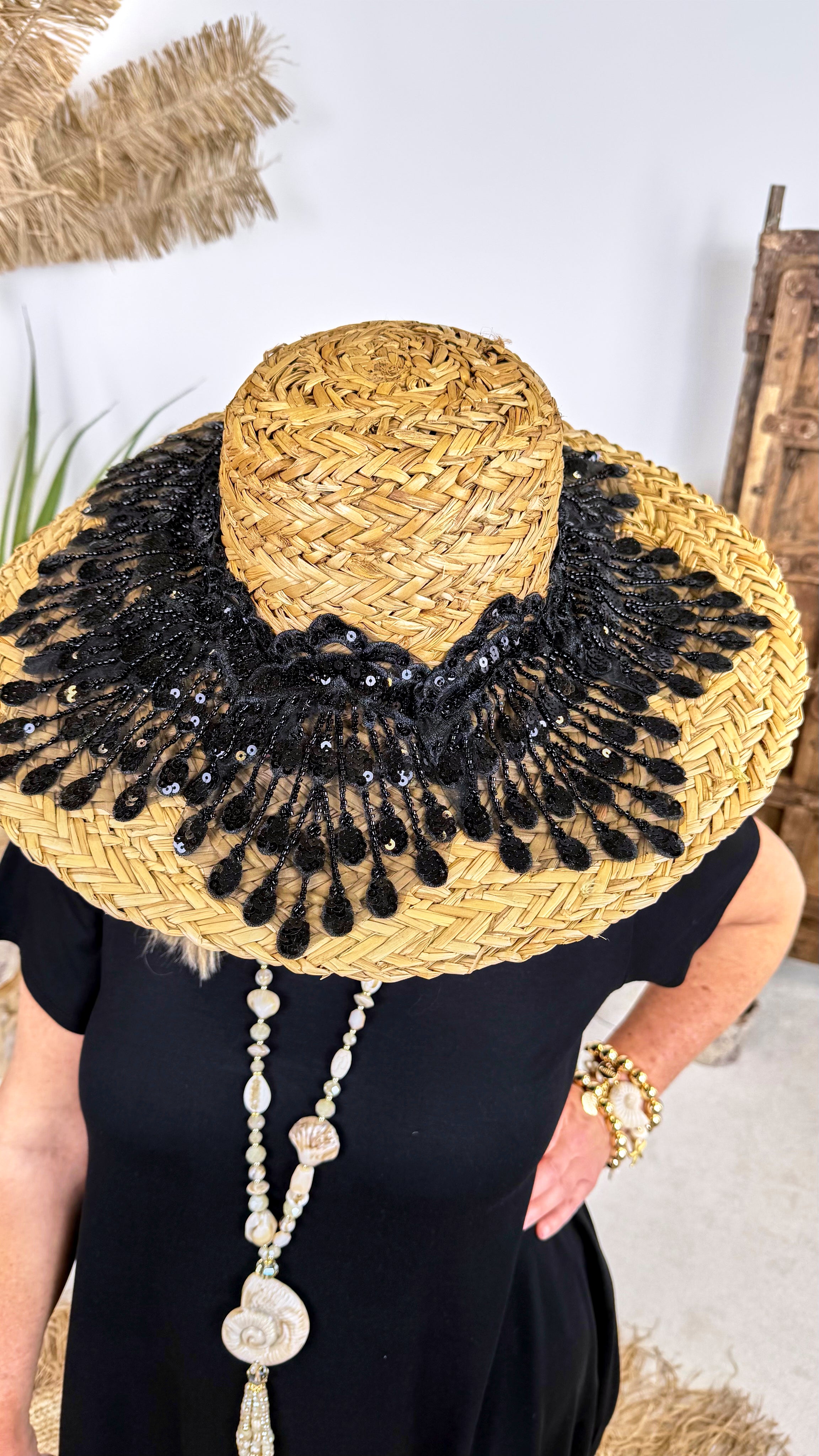 Sonnenhut Sunset Glam *Schwarz*