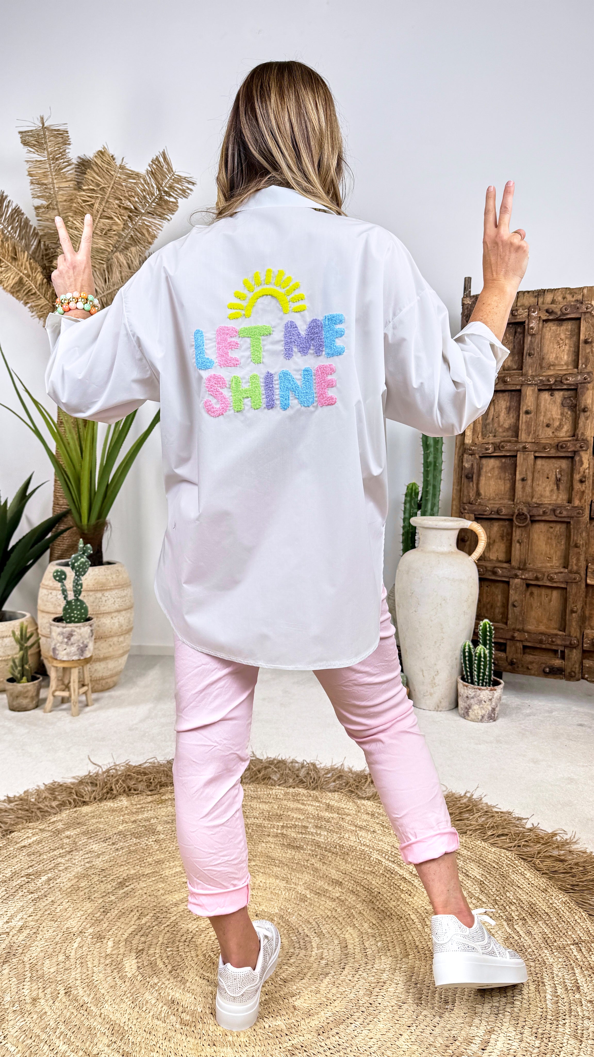 Bluse Let me Shine *Weiß*