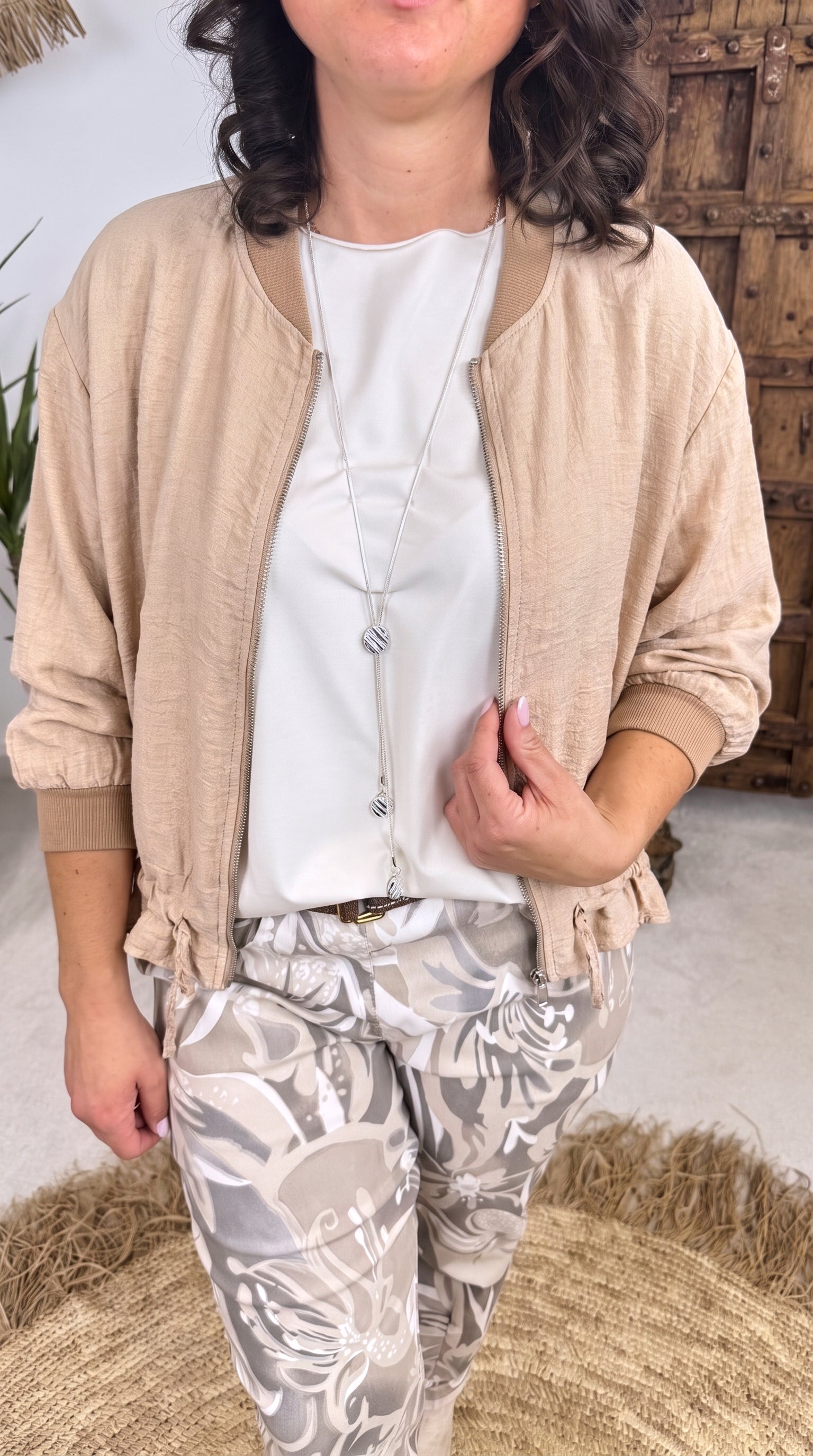 Leichte Jacke Brisa Marina *Camel*