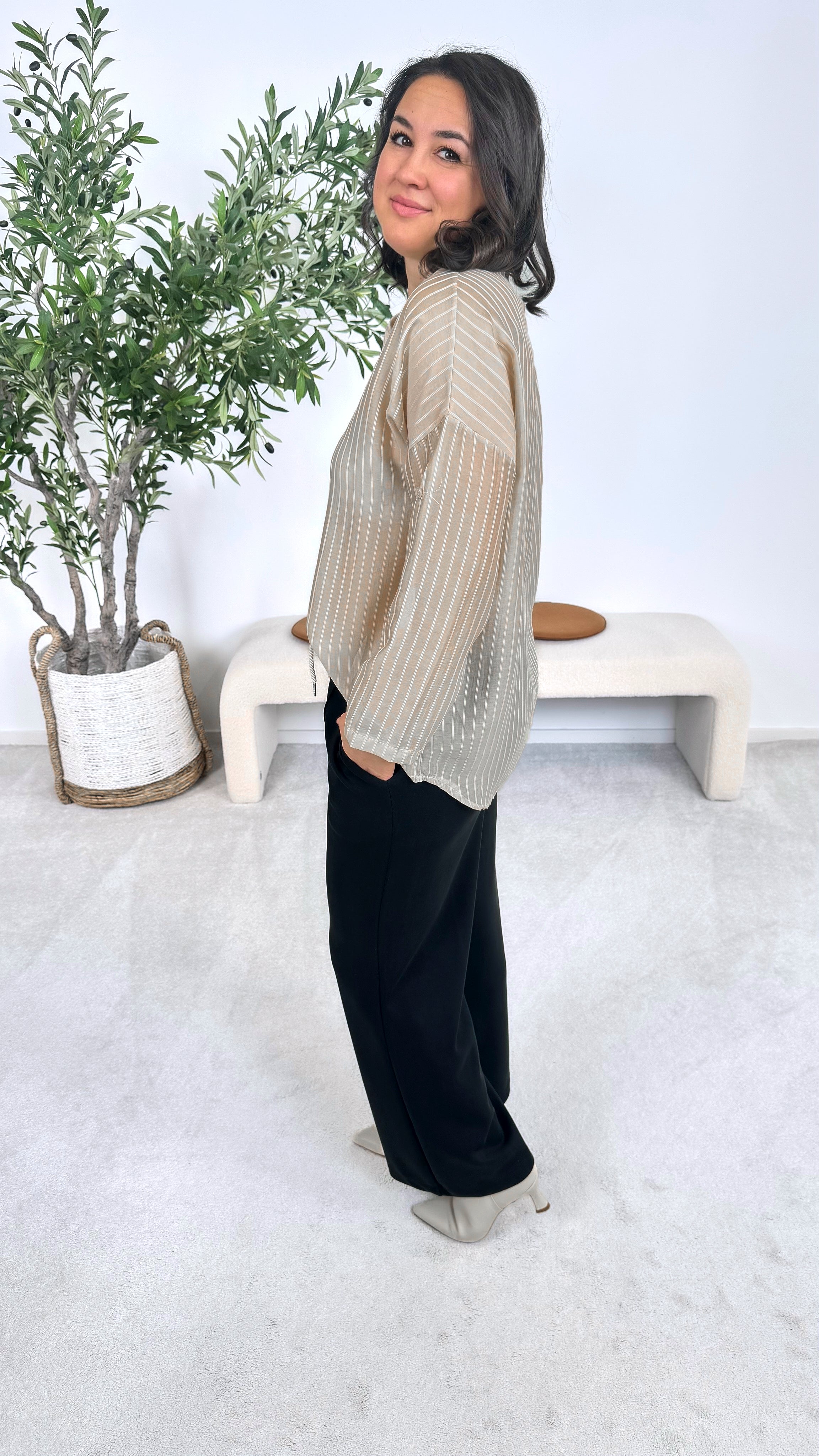 Bluse Sugar Sky *Beige*