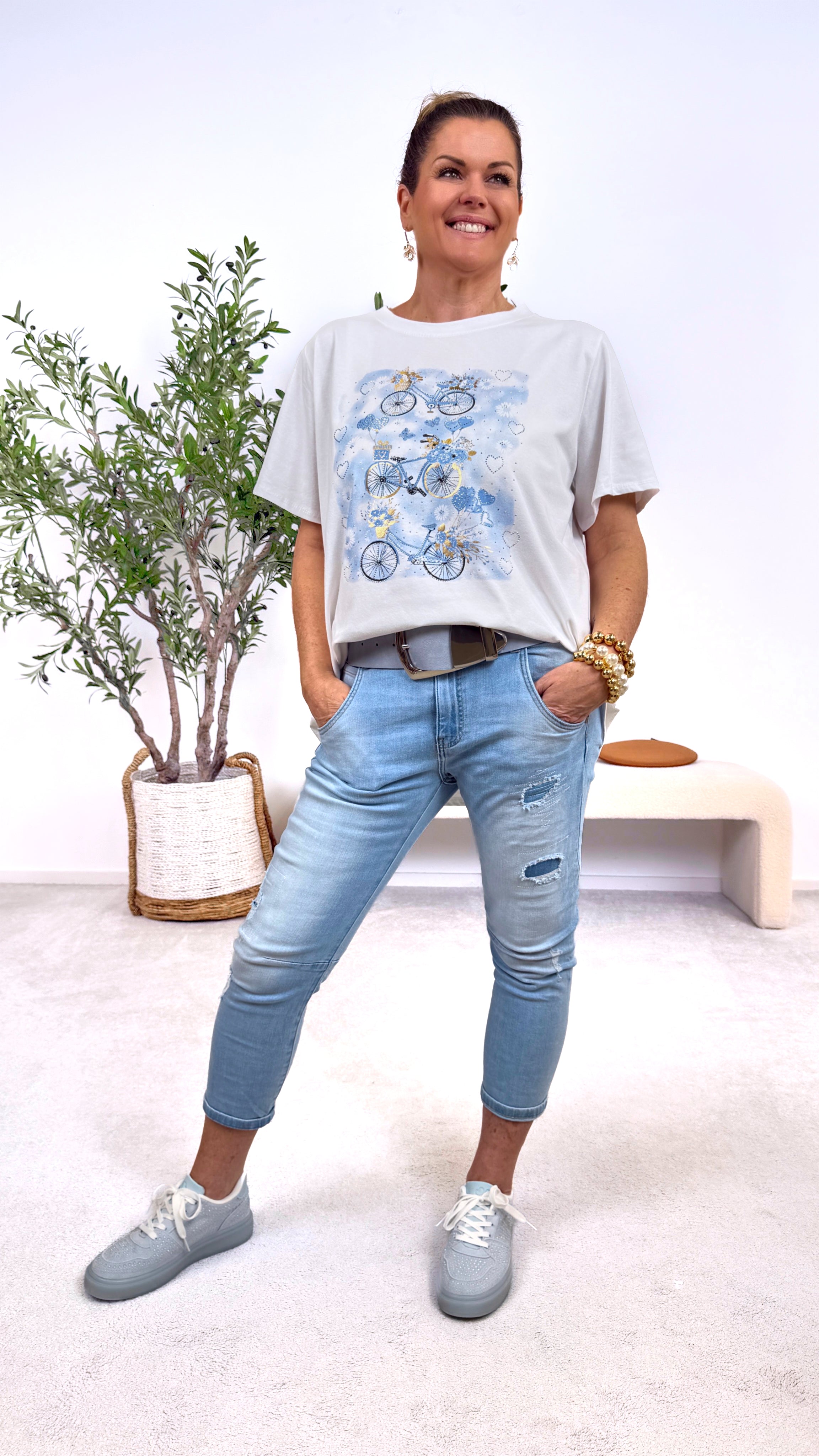 T-Shirt Blue Journey *Big Size*