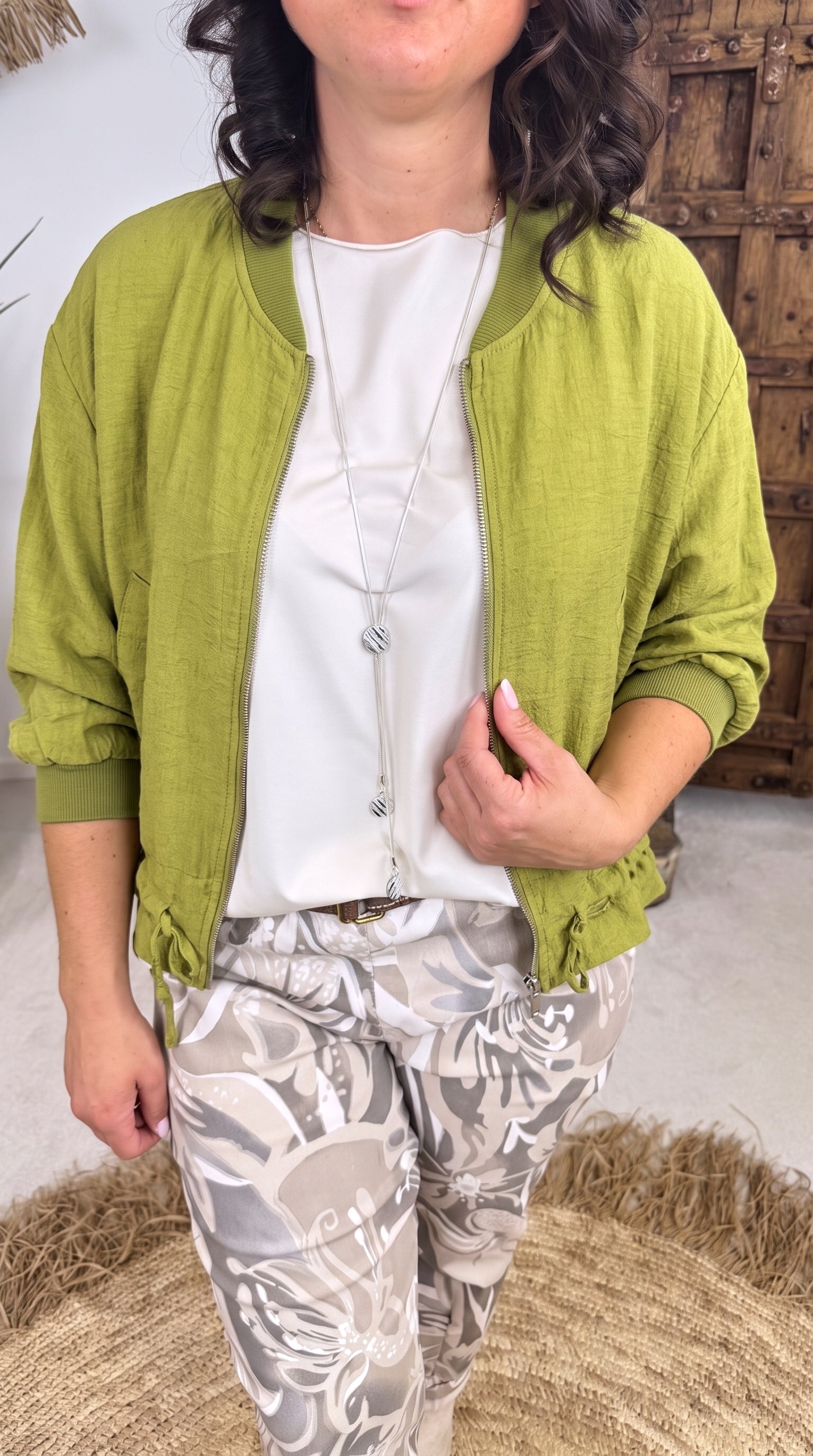 Leichte Jacke Brisa Marina *Pistazie*