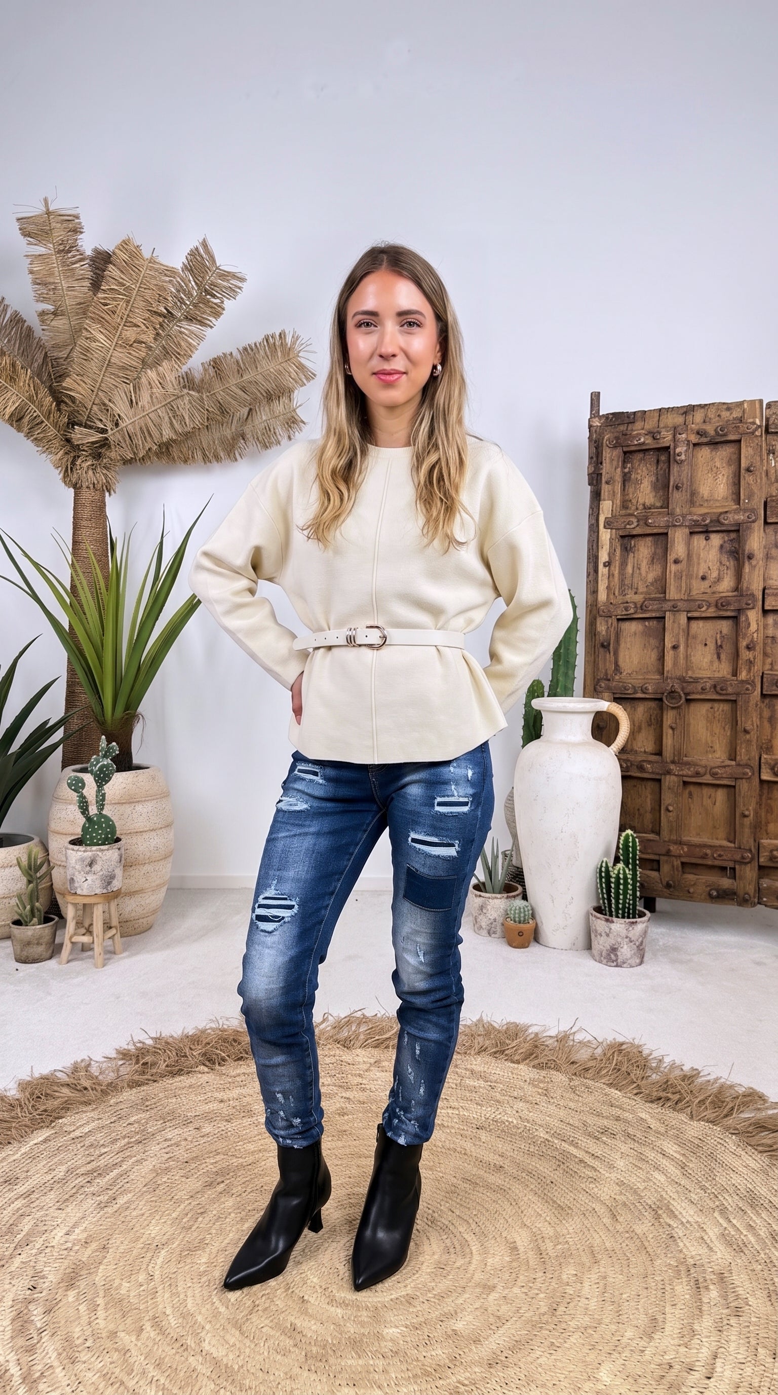 Pullover Isogon *Creme*