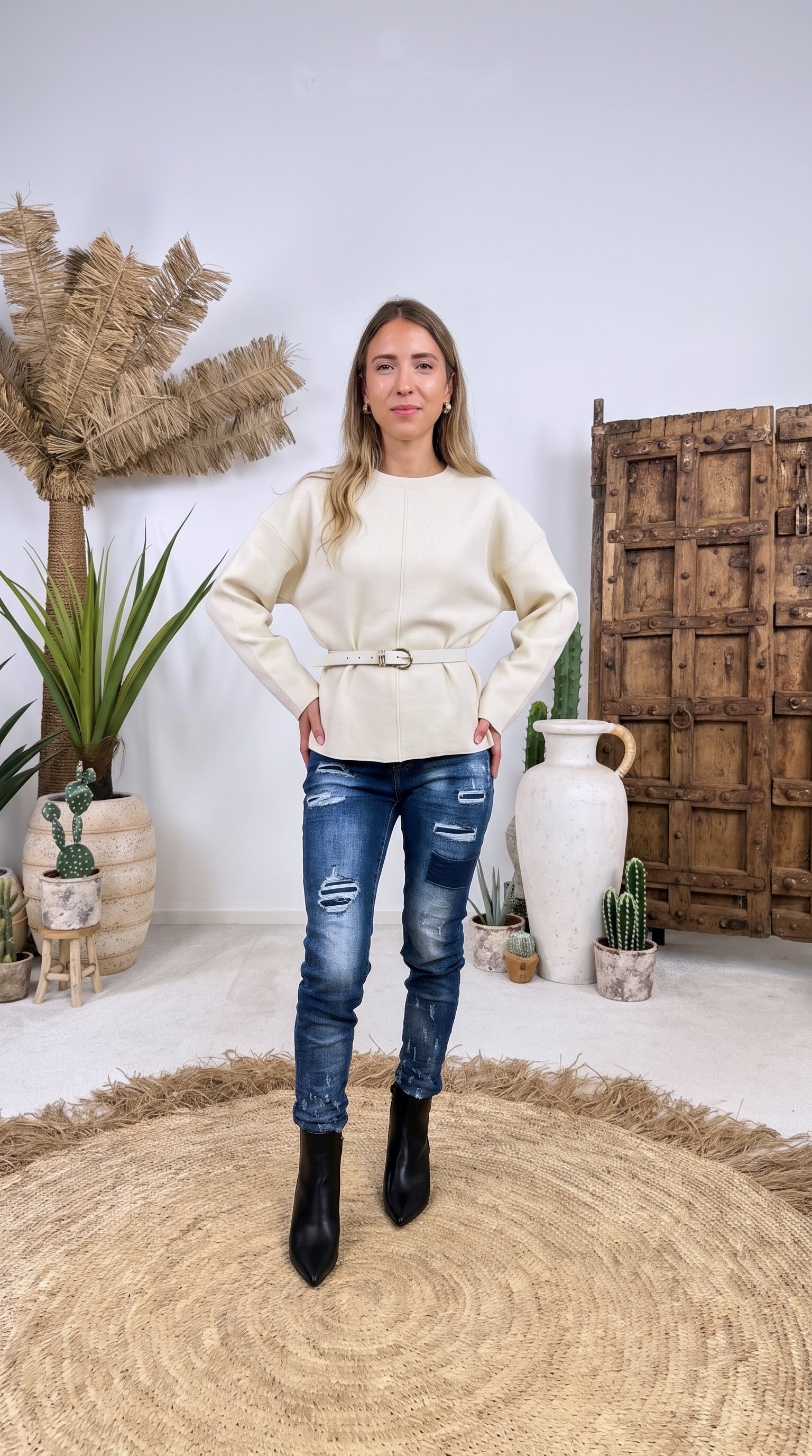 Pullover Isogon *Creme*