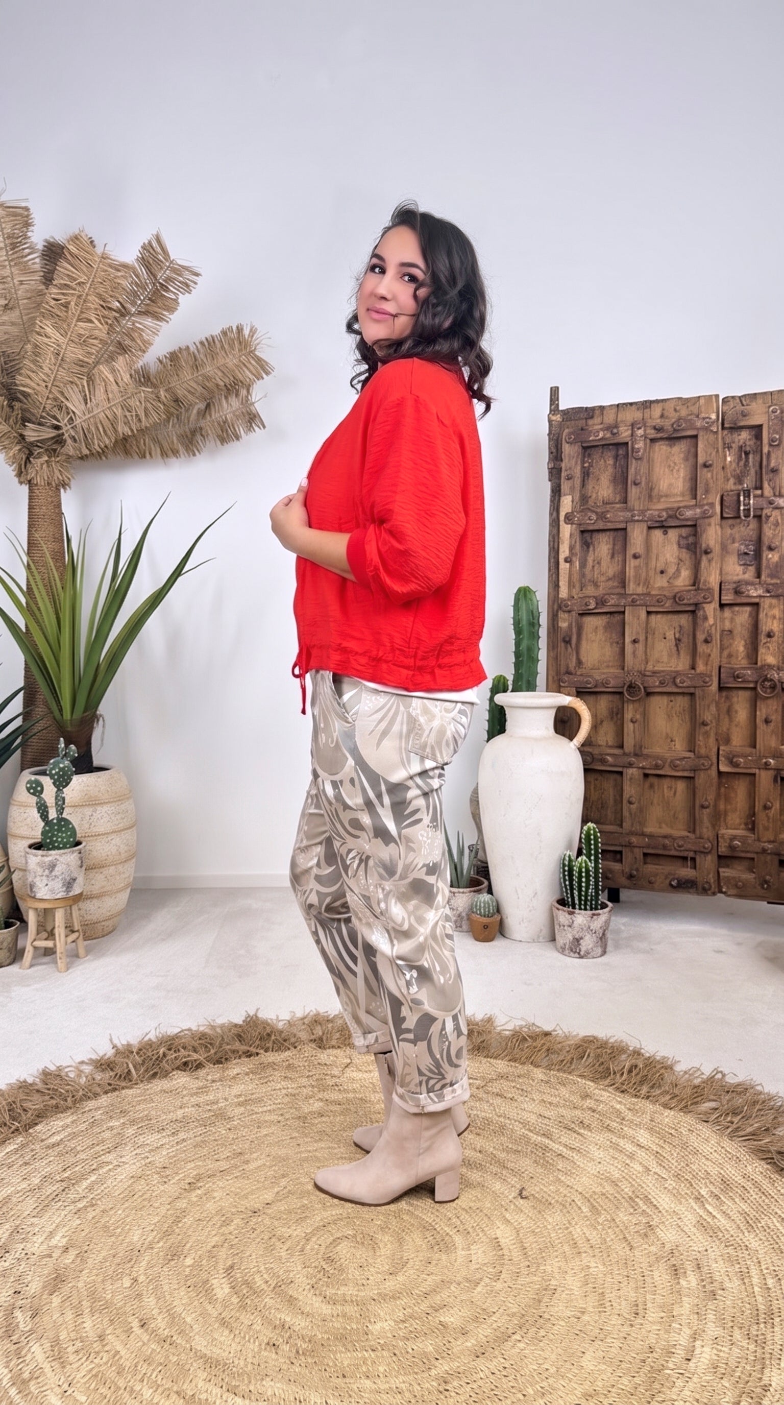 Leichte Jacke Brisa Marina *Rot*