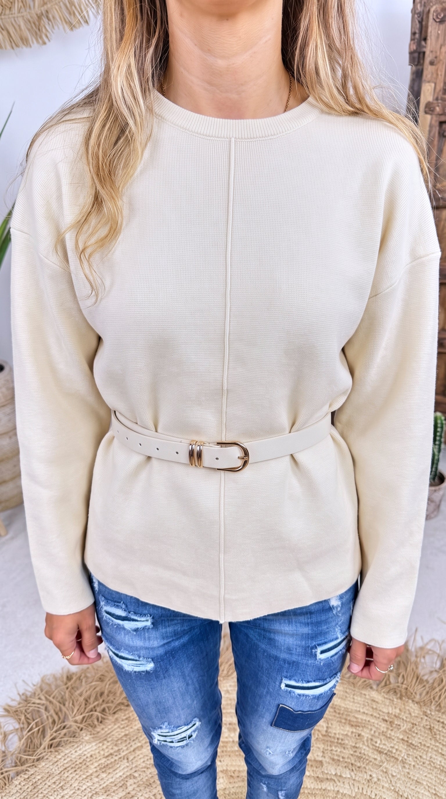 Pullover Isogon *Creme*