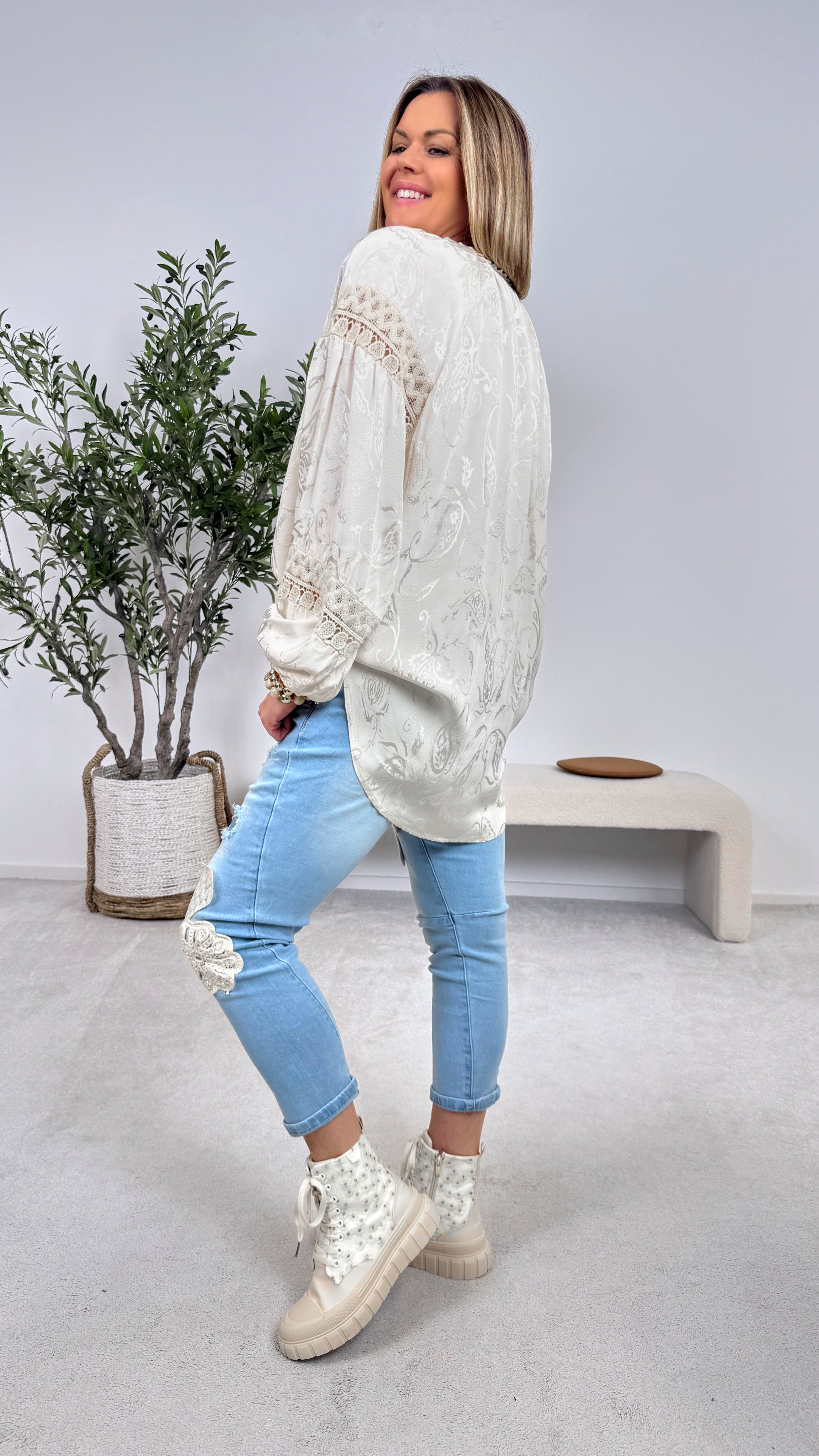 Bluse Ibiza Soul *Beige*