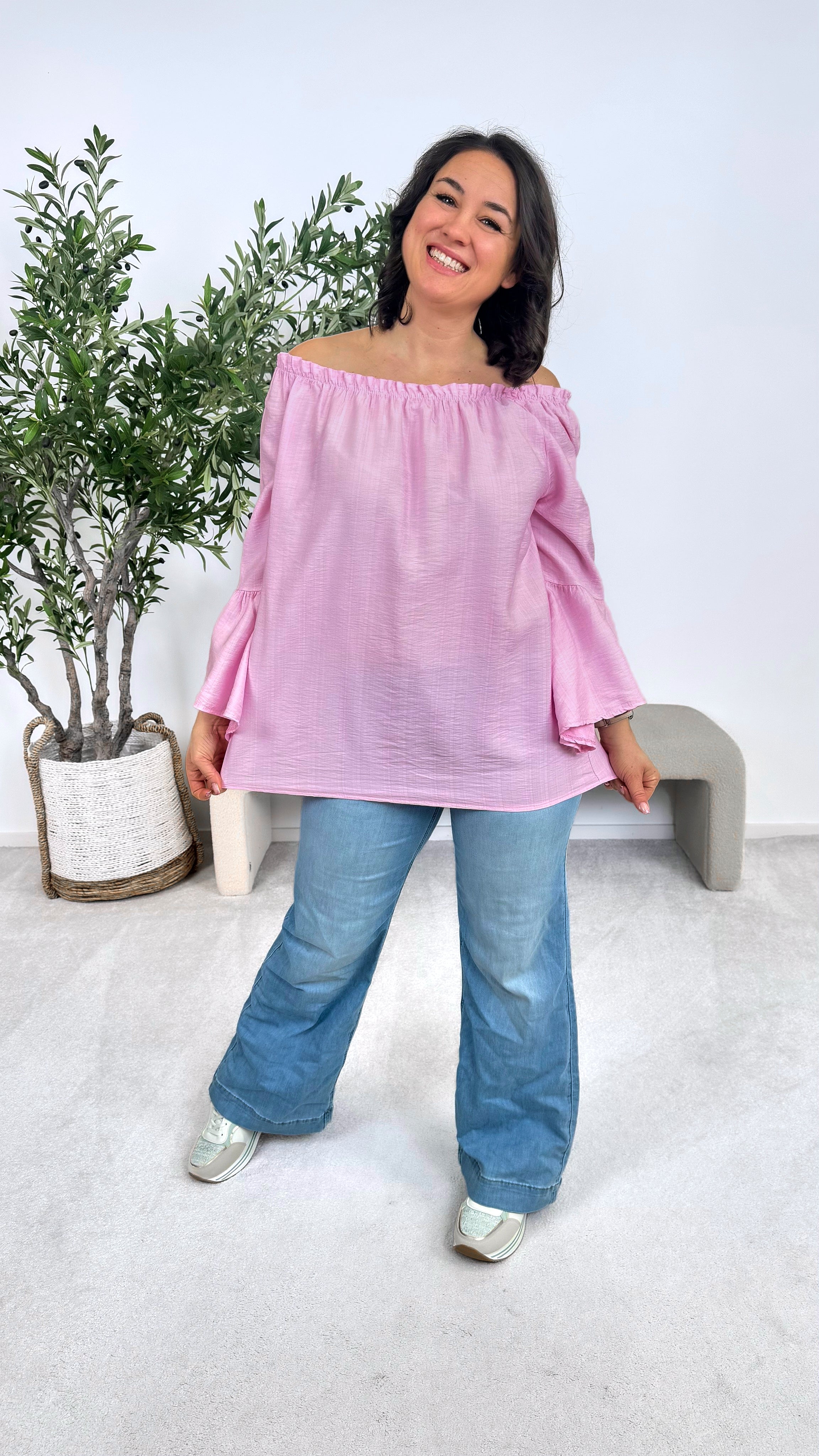 Blusenshirt Lovely Escape *Babypink* (lieferbar ab 7.2.26)