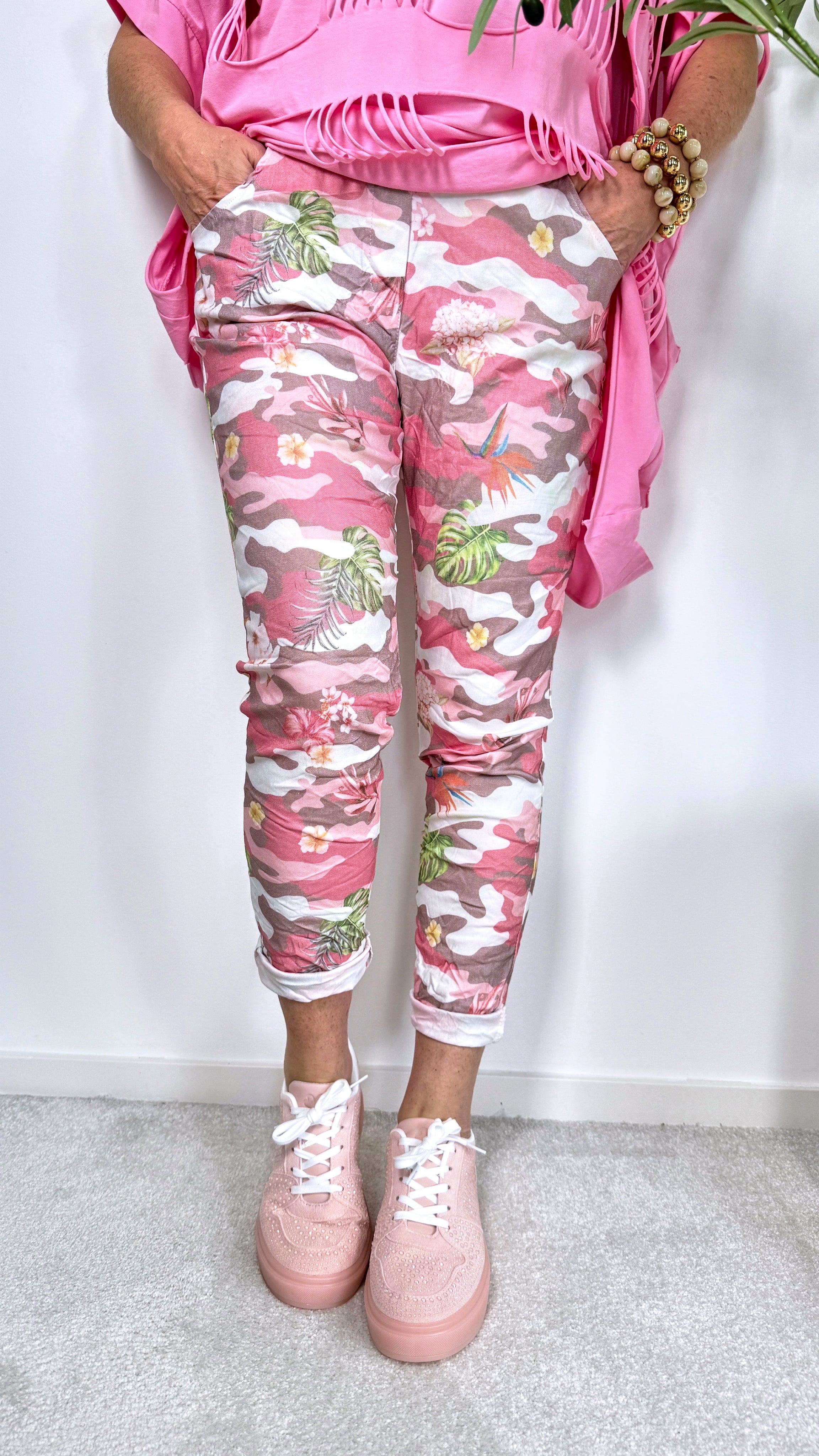 Jogpants Fearless Flower *Rosa*