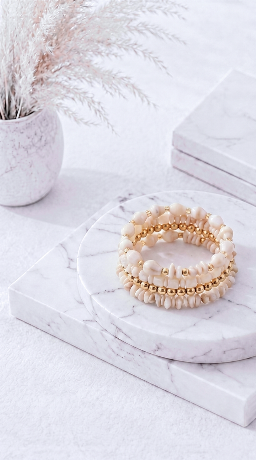 Spiralarmband Beautiful Sonata *Beige*