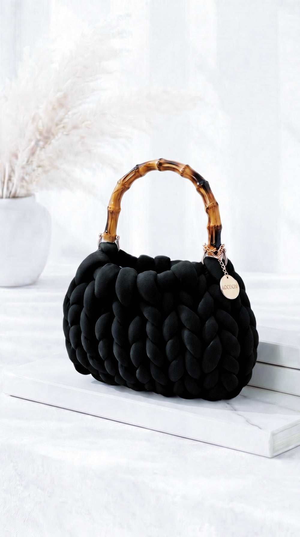 Tasche Ocean Knit *Schwarz*